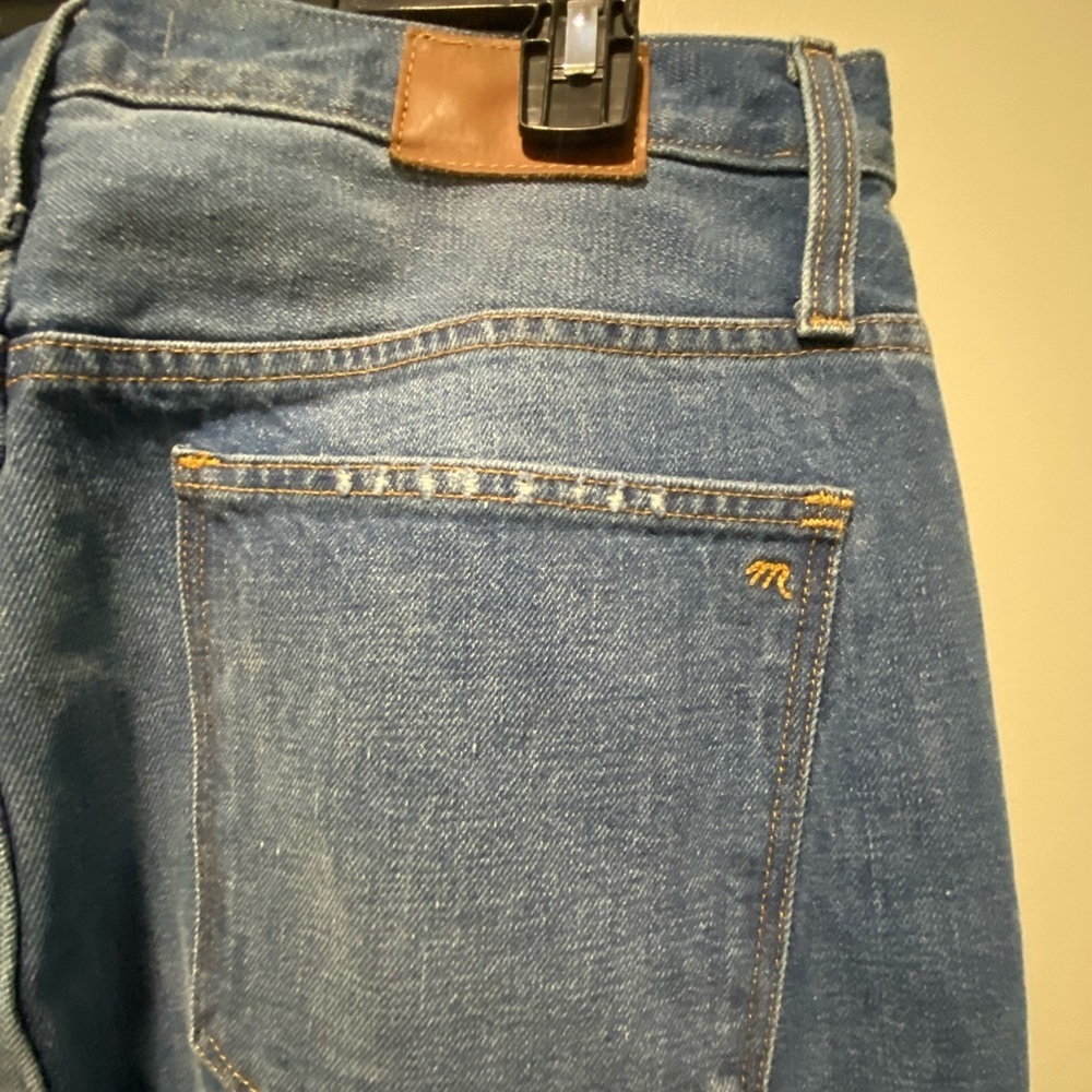 Madewell Rigid Flare Jeans Size 31 - Picture 5 of 9